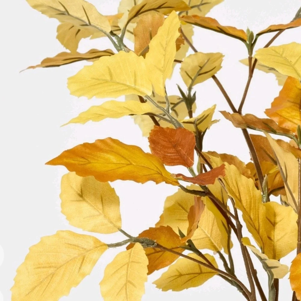 STUDIO MCGEE NWT faux leaf arrangement decorative plant -16”